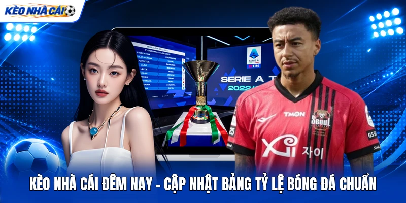 Kèo Nhà Cái Đêm Nay - Cập Nhật Bảng Tỷ Lệ Bóng Đá Chuẩn 6 Kèo Nhà Cái Đêm Nay - Cập Nhật Bảng Tỷ Lệ Bóng Đá Chuẩn