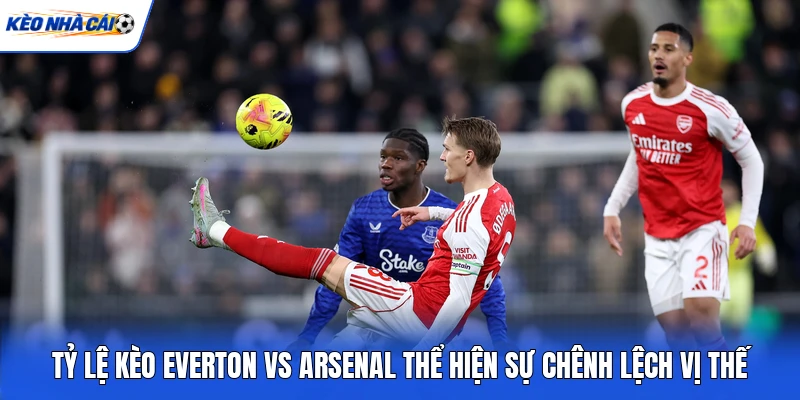 Tỷ lệ kèo Everton vs Arsenal thể hiện sự chênh lệch vị thế Tỷ lệ kèo Everton vs Arsenal thể hiện sự chênh lệch vị thế